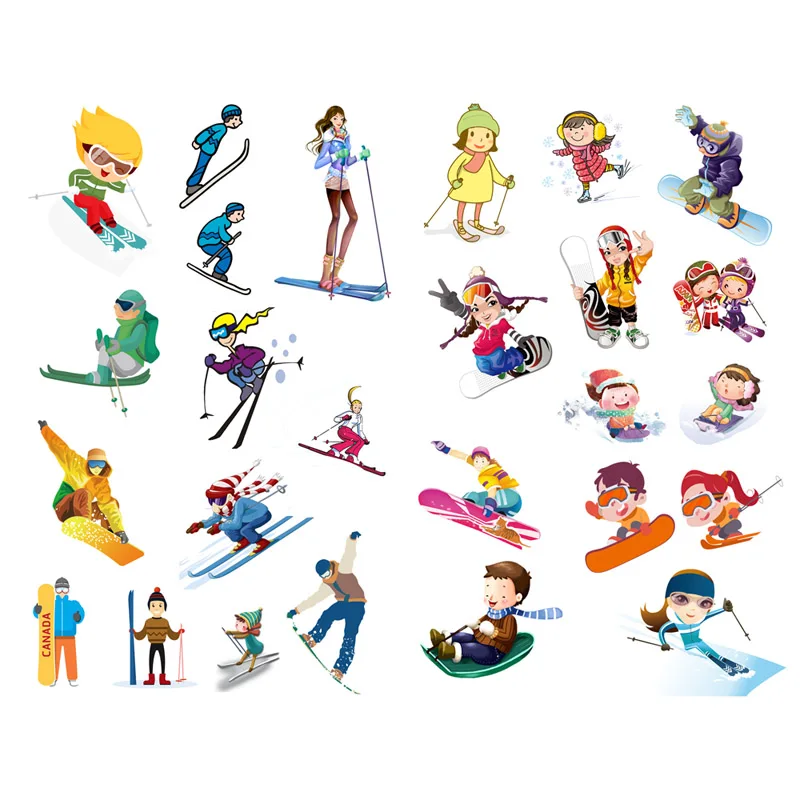 1 шт. с Рождеством слова текст Декор скрапбук бумага эстетические наклейки милый