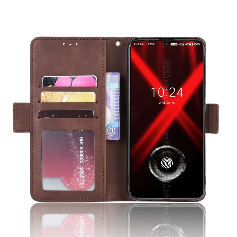 Wallet Cases For UMIDIGI X Case Magnetic Closure Book Flip Cover For UMIDIGI UMI X Leather Card Photo Holder Mobile Phone Bags