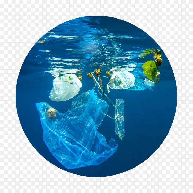 世界海洋塑料污染废物海洋废弃物-海洋png图片素材免费下载_图片编号