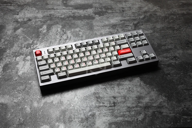 Kpreofficial 139 греческий корень язык надпись вишневый профиль краситель Sub Keycap PBT для