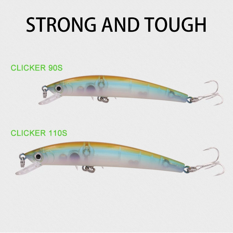 Wondershot A14 미노우 싱킹 워블러 바다 낚시 미끼 90mm/110mm 작은 하드 미끼 인공 미니 Swimbait Leurre Pescar