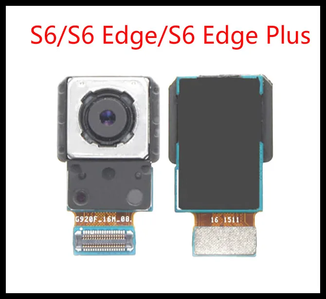 Для Samsung Galaxy S6 G920F SM-G920 SM-G925 Edge G925F Plus G928 основная задняя камера Модуль гибкий кабель