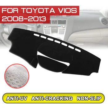 

for Toyota VIOS 2008 2009 2010 2011 2012 2013 Car Dashboard Mat Anti-dirty Non-slip Dash Cover Mat UV Protection Shade