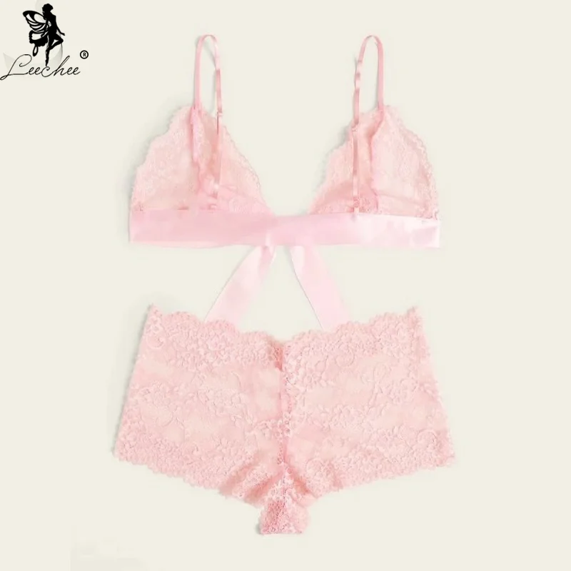 Sexy Bra Panty Set, Lingerie Set, See Through Lace Lingerie Set, Cute Bra  and Panty Set, Lolita Lingerie, Romantic Lingerie -  Canada