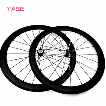 

Carbon wheels road 700c Straight pull Powerway R39 depth 50mm width 23mm 25mm road bicycle wheels tubular clincher tubeless rims