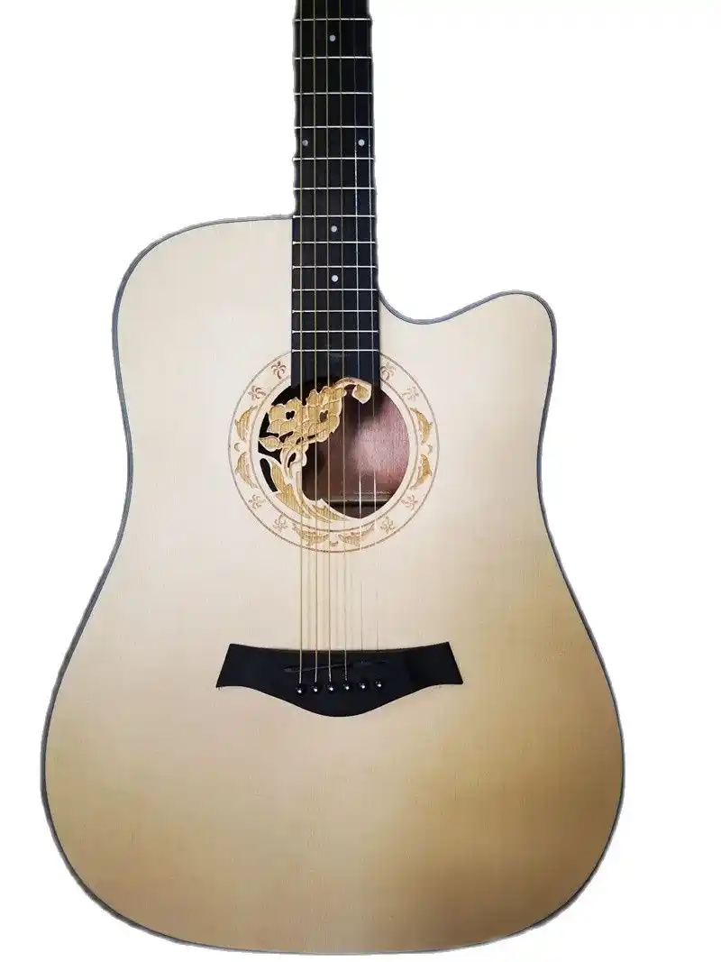41インチのアコースティックギターと花サウンドホール Guitar Aliexpress