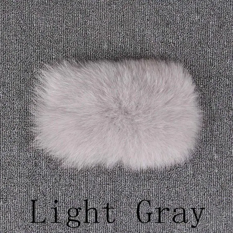 light gray QIUCHEN PJ19060 Новое поступление натуральный Лисий Мех Женское зимнее длинное пальто Высокое качество Горячая Распродажа модель - Цвет: light gray