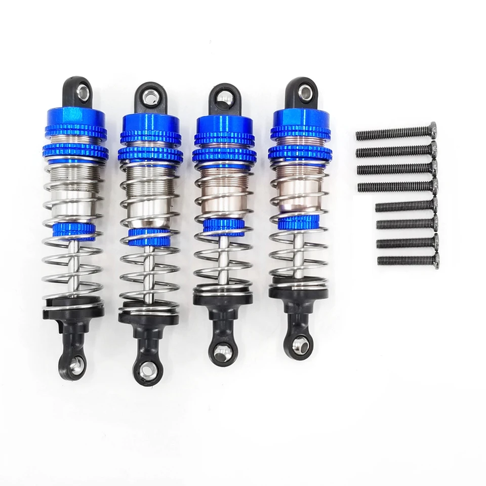 Wltoys ammortizzatore aggiornato 1/12 ammortizzatore a molla in metallo anteriore/posteriore per pezzi di ricambio per auto RC 124016/124017/124018/124019  26