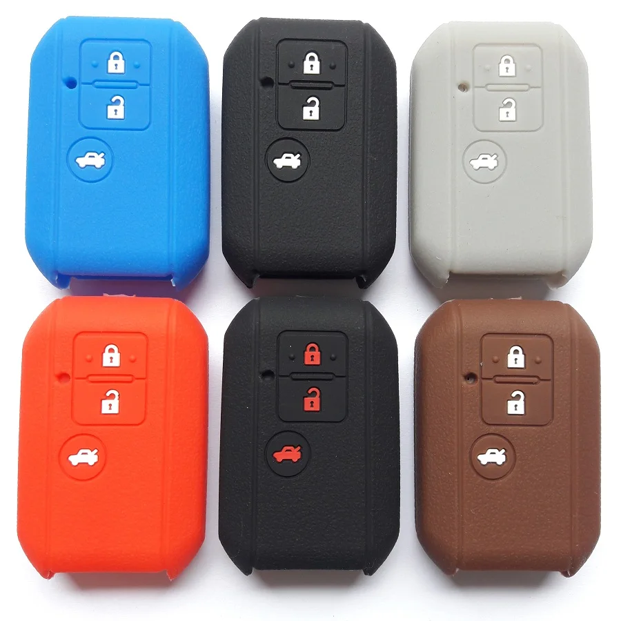 SEGADEN Silicone Cover Protector Case Holder Skin Jacket Compatible with SUZUKI 2 Button Smart Remote Key Fob CV4544 Pink SEGADEN Silicone Cover Protector Case Holder Skin Jacket Compatible with SUZUKI 2 Button Smart Remote Key Fob CV4544 Pink