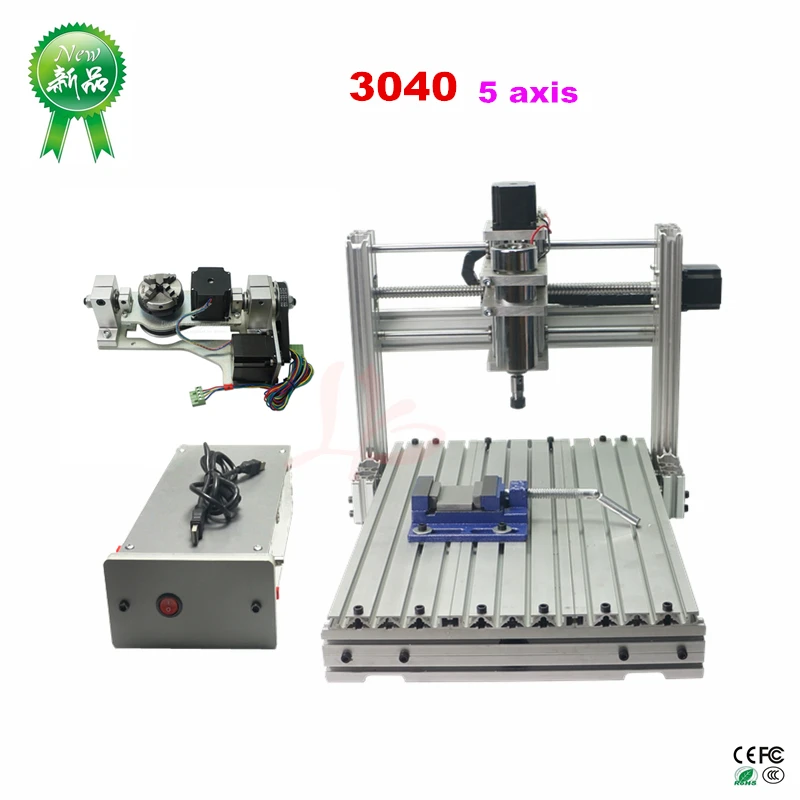 DIY CNC 3040 3 оси металла CNC маршрутизатор гравер ПВХ сверлильный и фрезерный станок 400 Вт USB порт