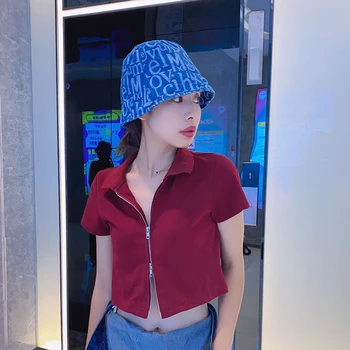 

Japanese autumn new fisherman hat tide letter hat female sunscreen visor hat