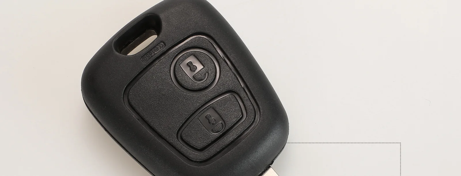 Kutery 10 шт. NE73 лезвие 2 кнопки дистанционного брелока контроллер для peugeot 206 433 МГц+ PCF7961 чип транспондера
