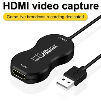 

Game Recorder Meeting High Speed 4K 1080P 60fps Grabber USB2.0 To HDMI Live Streaming Video Card Plug And Play No Driver