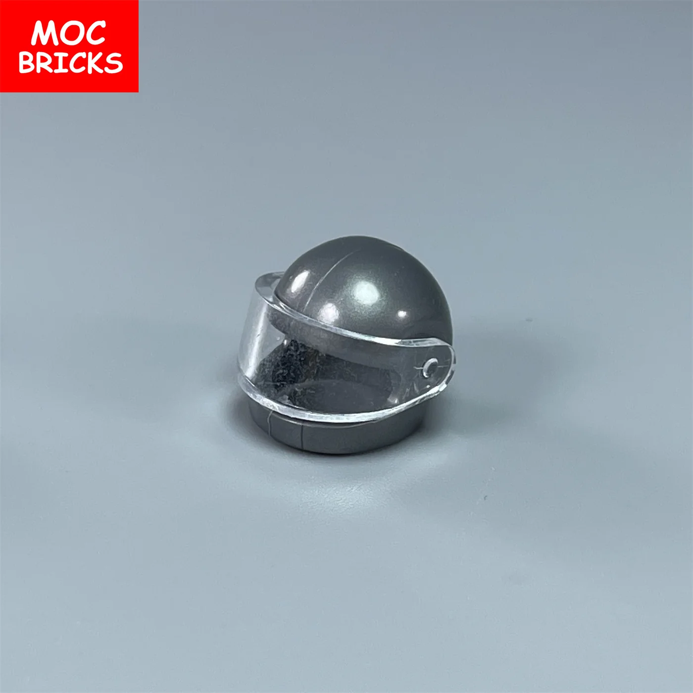 16 Stück/Set MOC Bausteine 30006 30124 88415 2446 City Motorradhelm-Visiere Actionfigur-Zubehör Zusammenbaubare Partikel-Spielzeuge Geschenke – Detail 31