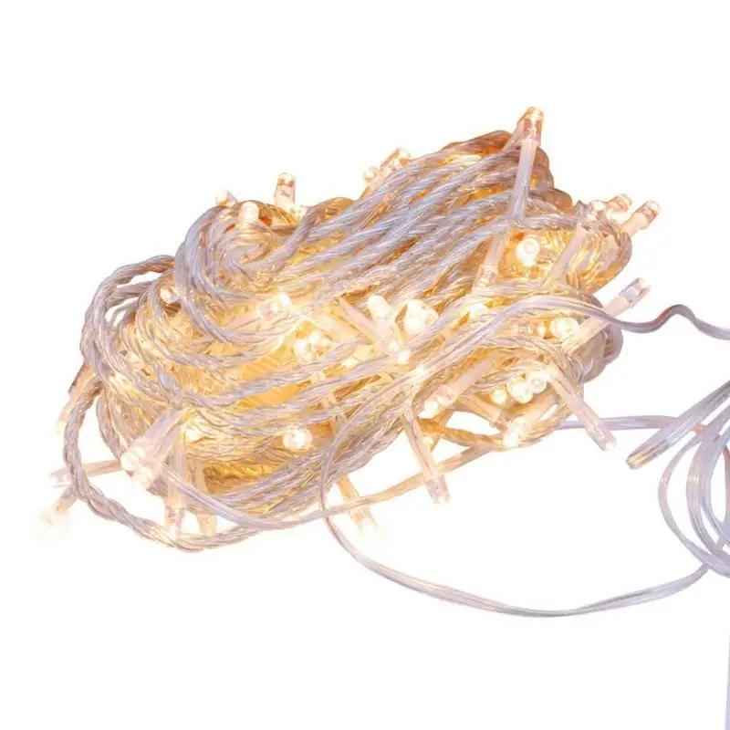 100LED 12 м Пульт дистанционного управления с USB струнным светом сказочная декоративная лампа для вечерние рождественские лампы высокой яркости и низкого потребления