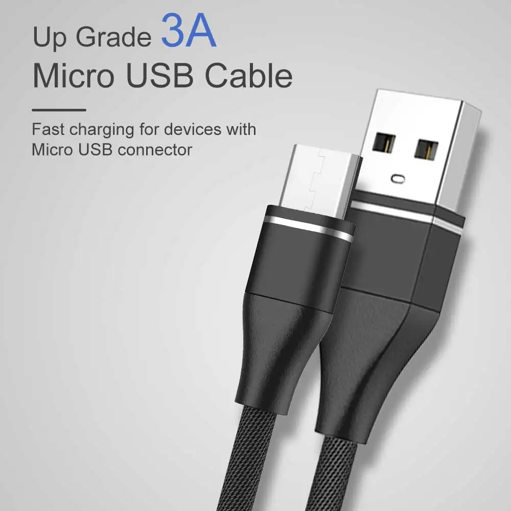 MUSTTRUE USB Micro кабель 3.0A кабель для передачи данных для samsung s6 edge смартфон зарядный кабель для передачи данных для планшета htc кабель Micro USB