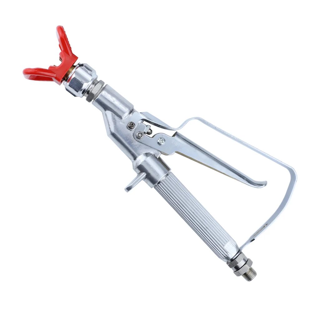 

Пистолет-распылитель безвоздушный, 244161 фунтов на квадратный дюйм, с прямым хвостовиком, с защитой наконечников