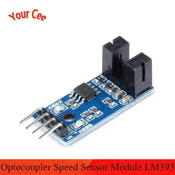

10pcs Slot Type IR Optocoupler Speed Sensor Module LM393 For Arduino Groove Coupler Sensor 3.3V-5V Connect Relay Buzzer Module