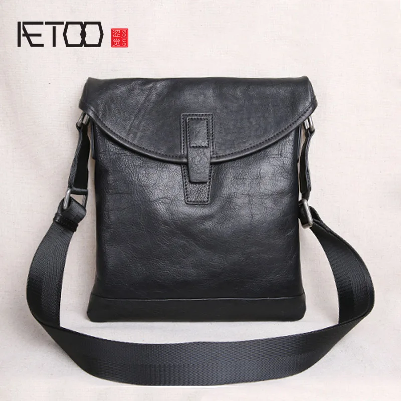 

BJYL Quartet vertical shoulder bag men's business casual men's bag shoulder messenger bag men's bag