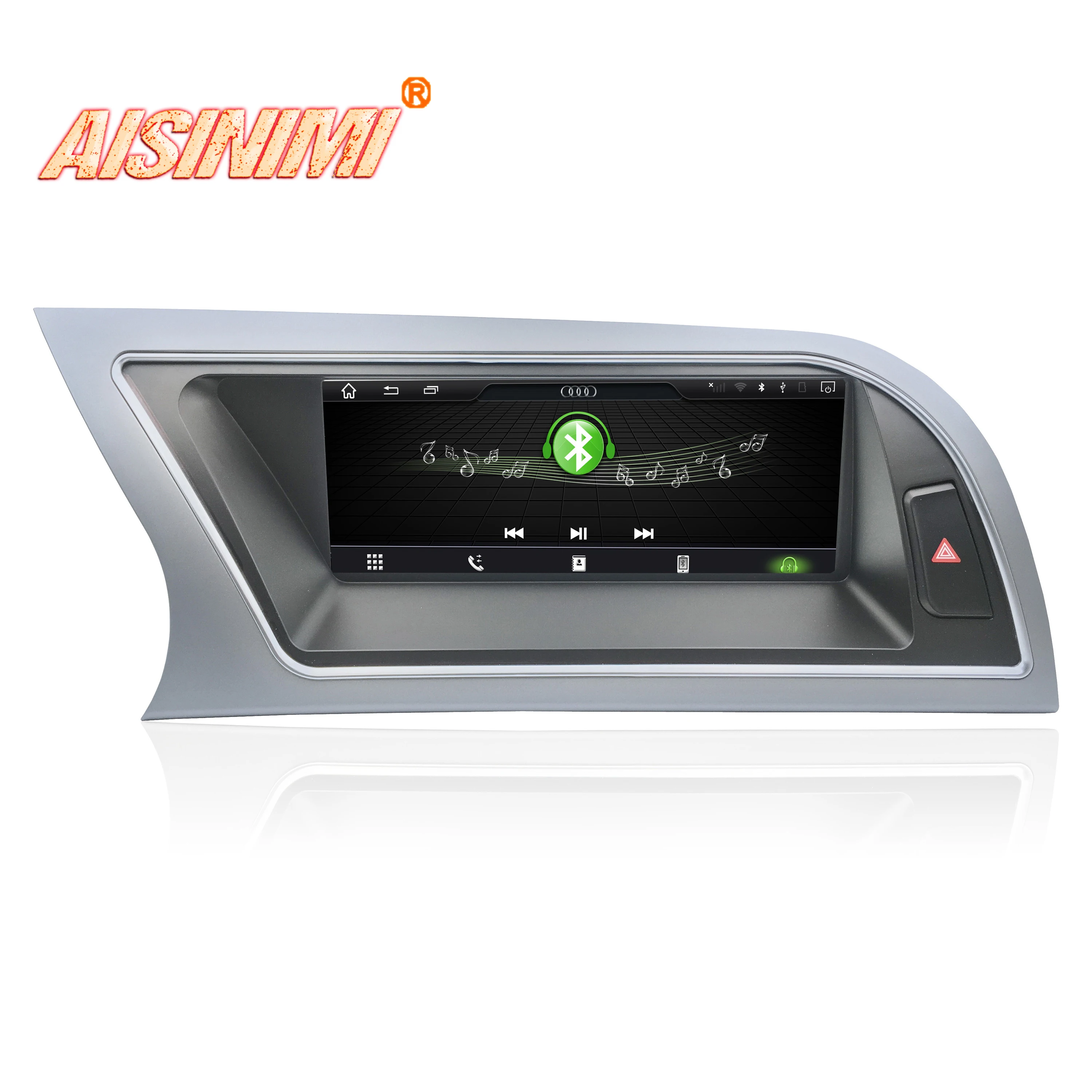 AISINIMI Android 8,0 автомобильный Dvd Navi плеер для автомобиля Audi A4 A4L 2013- монитор Дисплей gps аудио стерео Авто сенсорный экран все в одном ПК