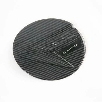 

Exterior Car ABS Fuel cap Gasoline Fuel Tank Gas Cap Cover Trim Sticker For Hyundai Elantra 2021 Car styling Accessories