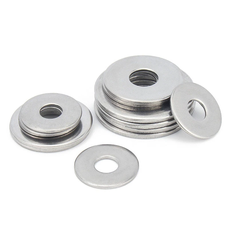 M2 M2.5 M3 M4 M5 M6 M8 M10 to M20 DIN125 304/A2-70 Stainless Steel Flat Washer Plain Washer Flat Gasket Rings 5/50/100p,stainless steel washers