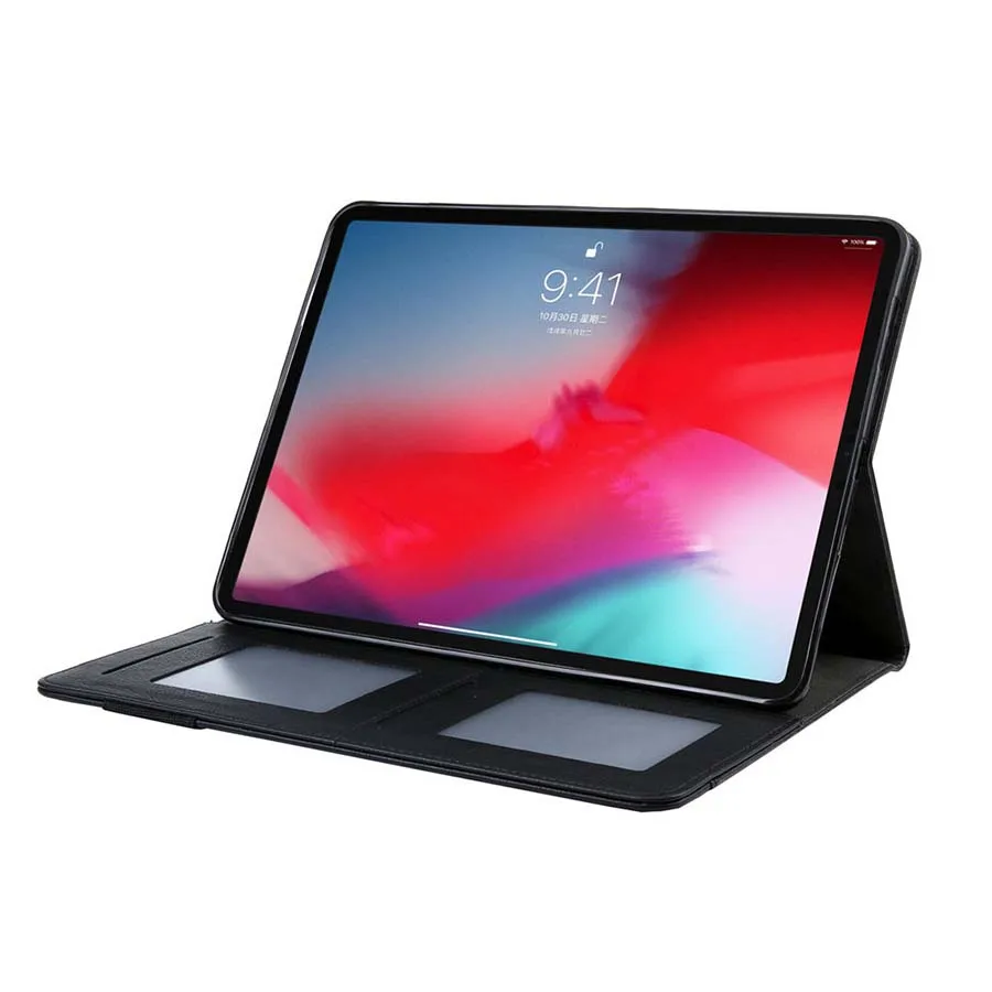 Умный чехол для ipad pro 11, чехол из искусственной кожи с откидной крышкой и подставкой для ipad pro 11, чехол с картой Solt