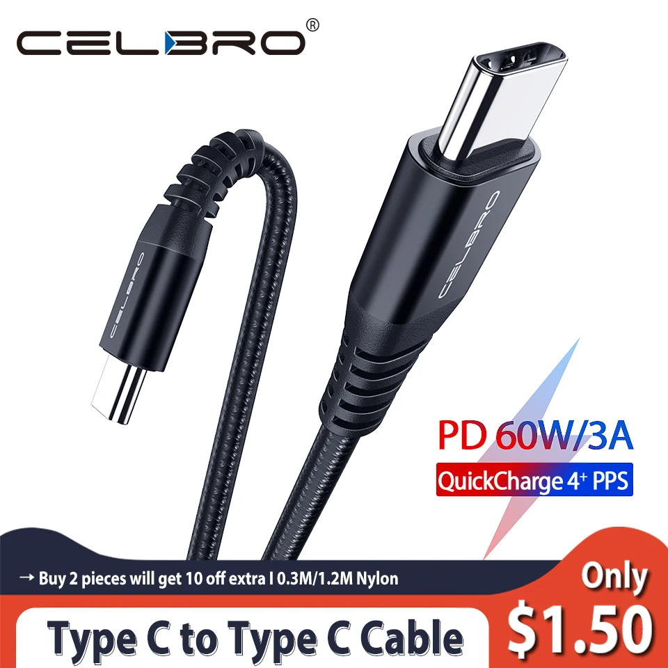 60 Вт PD кабель USB C к для Samsung Galaxy S20 Ultra быстрой зарядки + Note 10 QC 3 0 2 0|Кабели мобильных