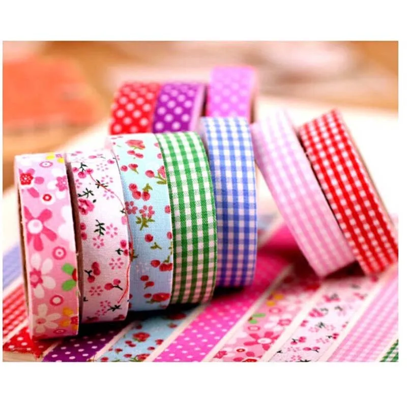 Scrapbooking DIY Dot Print Sticker Label Masking Washi Tape Paper Office Adhesive Tape Sticker Decorative Craft School Supplies
