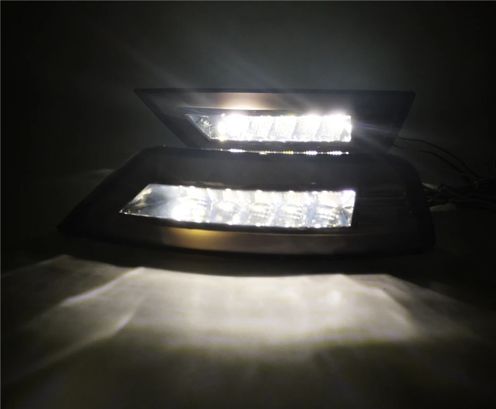 2 шт Автомобильный светодиодный задний бампер противотуманная фара Предупреждение о тормозе отражатель света лампы для Ford Ecosport 2013
