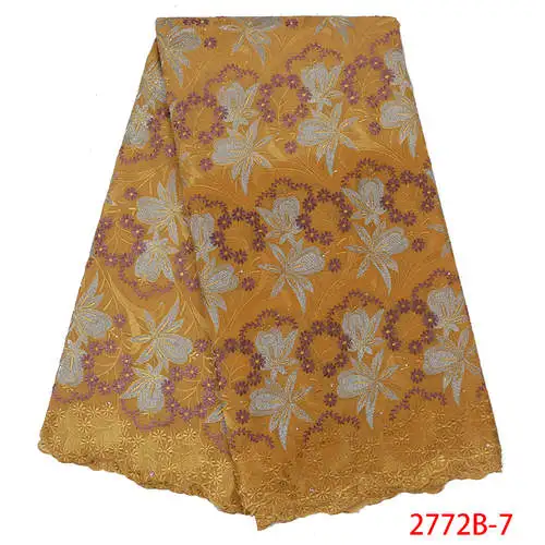 Picture 7 Лидер продаж швейцарская вуаль шнурки, африканская сухая хлопковая кружевная ткань, швейцарская вуаль кружева в швейцарском стиле для платьев KS2772B-2 - Цвет: Picture 7
