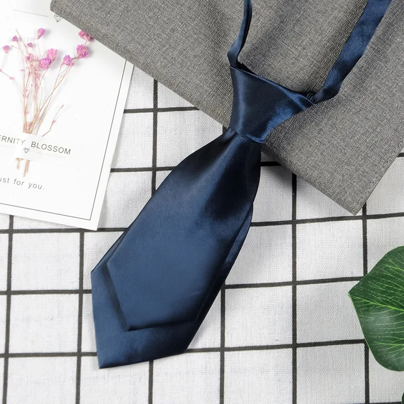 Necktie Polyester Men's Women's Shirts Student School Uniform Career Simple Double Layer Short Small Tie Classic Trendy Gifts