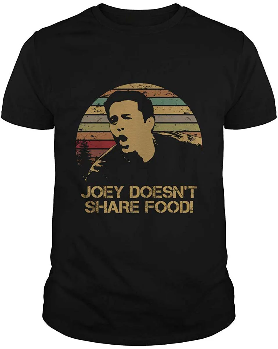 Joey Doesnt Share Fat Футболка мужская женская футболка Топы с короткими рукавами футболка