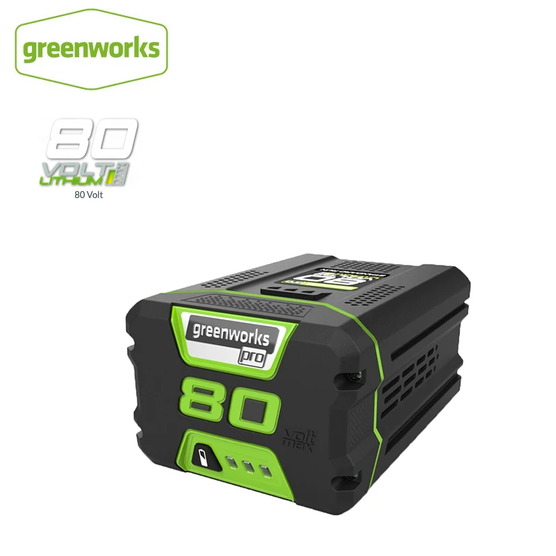 GreenWorks Профессиональный 80V 5.0Ah литий-ионный Батарея бесплатного возврата |