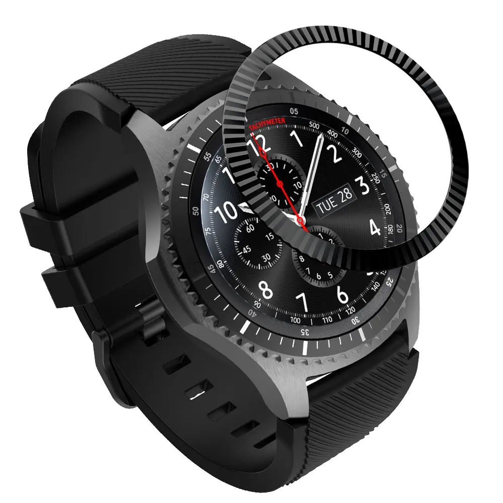 Для samsung gear S3 Frontier классический ободок кольцо Стайлинг рамка чехол GT 2 46 мм защитный чехол для Galaxy Watch 46 мм Ringke - Цвет ремешка: C1