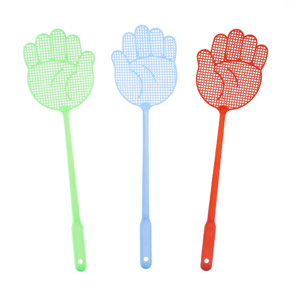 

Fly Swatter Flies Pat Slap Tool Convenient Plastic Beat Insect Portable Anti Mosquito Home Supplies Household Pest Control