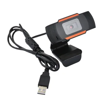 

Camera Full HD Webcam CMOS Computer Accesories Universal Rotatable For Laptop No Drive Plug And Play Gift PC USB 2.0 Clip On