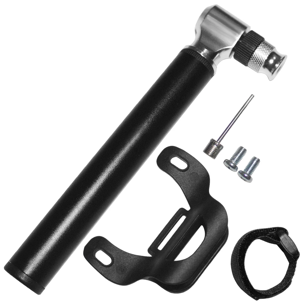 300 PSI Mini Bike Pump High Pressure Shock Pump For Presta and Schrader Valve Air Inflator Pump for Bike Bicycle Basketball