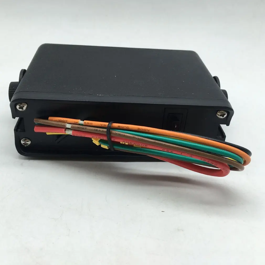 Автомобиль и лодка 4-разрядный 3Pin круглый переключатель Панель Управление Системы с проводкой Комбинации с монтажным кронштейном