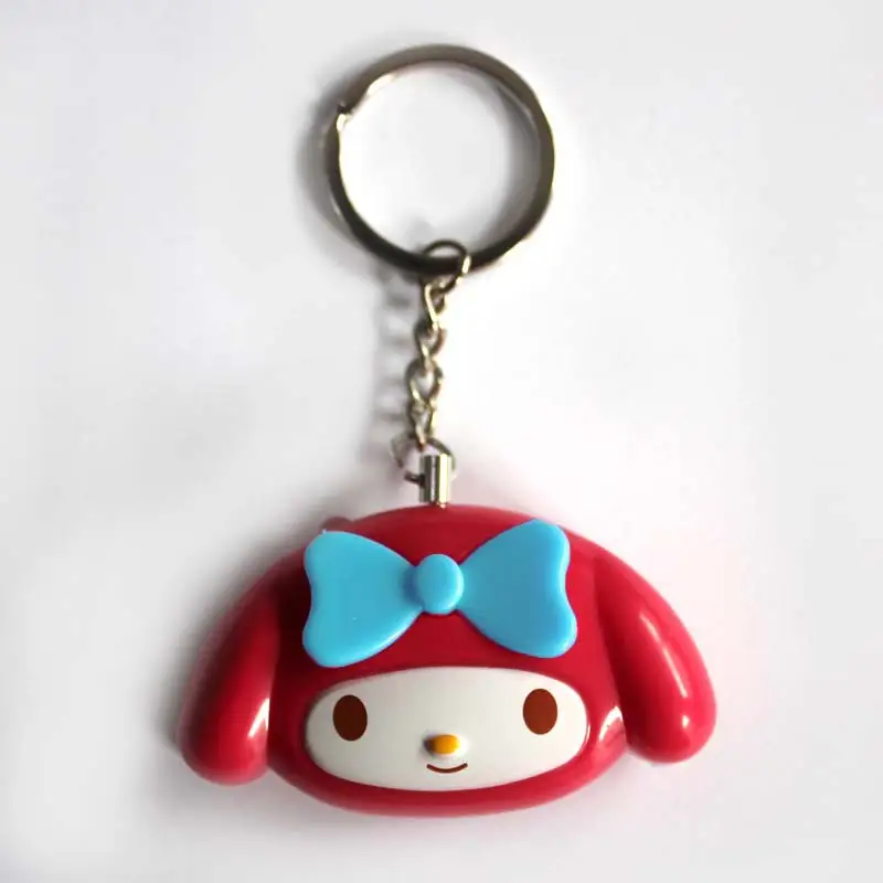 

Mini Self Defense Keychain Alarm Super Loud Personal Security Anti-Attack Emergency Keyring OUJ99