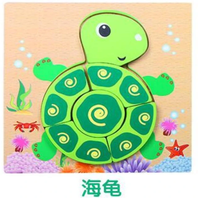 1Set Wooden Hammering Ball Hammer Box Children Fun Playing Hamster Game Toy Early Learning Educational Toys Turtle 14.7x14.7cm