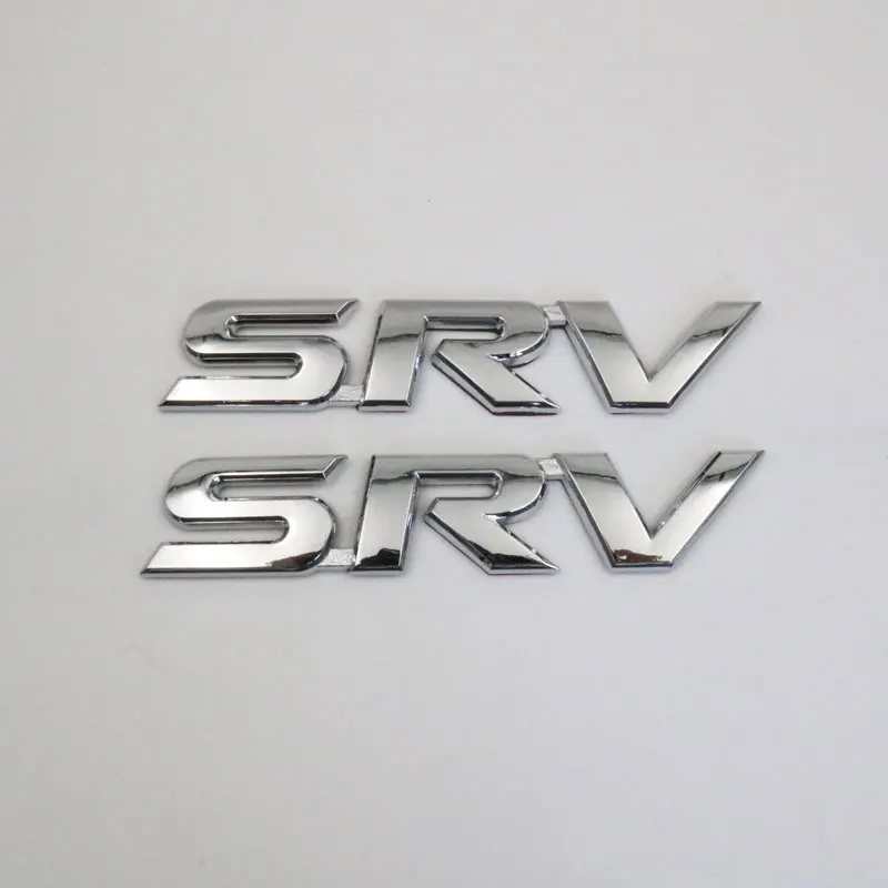Прямая поставка для Toyota SRV эмблема заднего багажника буквенный шрифт боковое