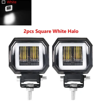 

Halo Work Fog Light Waterproof Dustproof Shockproof Accessories 3 Inch