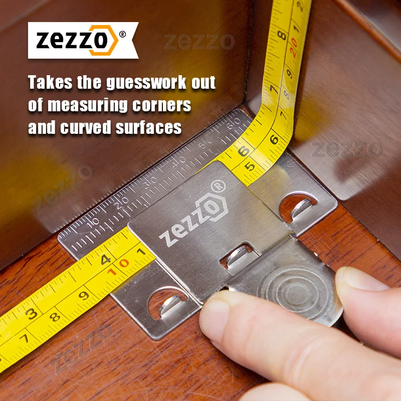 Zezzo Measuring Tape Clip for Accurate Measuring Corner Measure Positioning  Clamp In Stock Drop Shipping