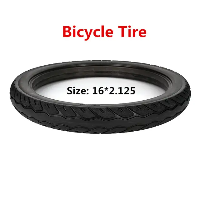 16 inch solid rubber bicycle tires