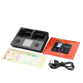 

ISDT NP2 18W DC Dual Channel IPS LCD Charger For Sony Camera Battery Independent Dual Channels Hybrid Quick Charge RC Toy Parts