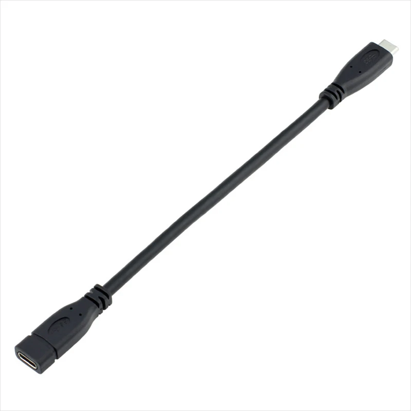 0,25 m 0,5 m 1m 2m Мужской USB3.1 type C-USB-C Женский кабель для передачи данных HDMI DVI VGA DP NS видео расширение шнур питания для macbook