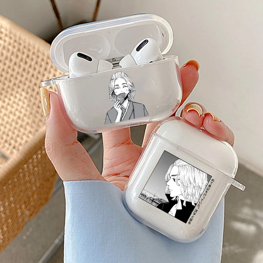 Чехол Manjiro San в стиле аниме Токио для Airpods 1 2 3 Pro чехол беспроводных наушников Air Pods