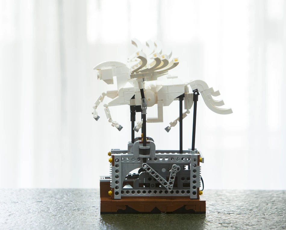 23015 подлинный Technic серия Technic Электрический Pegasus Automaton строительные блоки 485 шт кирпичи игрушки подарок для детей