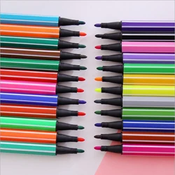 Stylo aquarelle pour peinture artistique, 36 couleurs de haute qualité, Graffiti pour enfants, papeterie scolaire et de bureau pour étudiants 